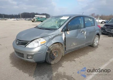 2011 Nissan Versa 1.8S из США, поврежденный, VIN 3N1BC1CP7BL491870